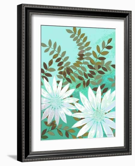 Happy Daises III-Herb Dickinson-Framed Photographic Print