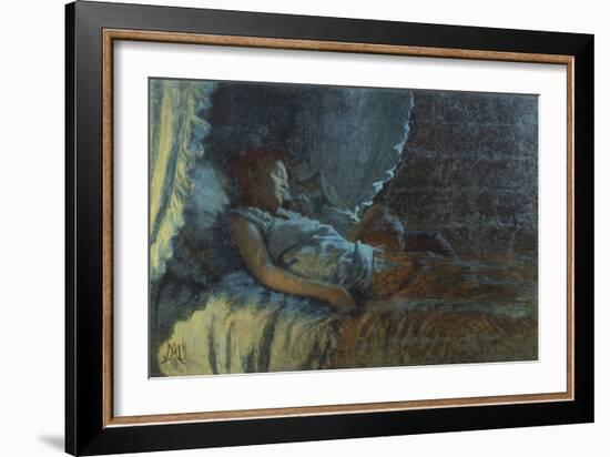 Happy Dawn-Angelo Morbelli-Framed Giclee Print