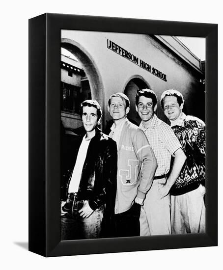 Happy Days-null-Framed Stretched Canvas