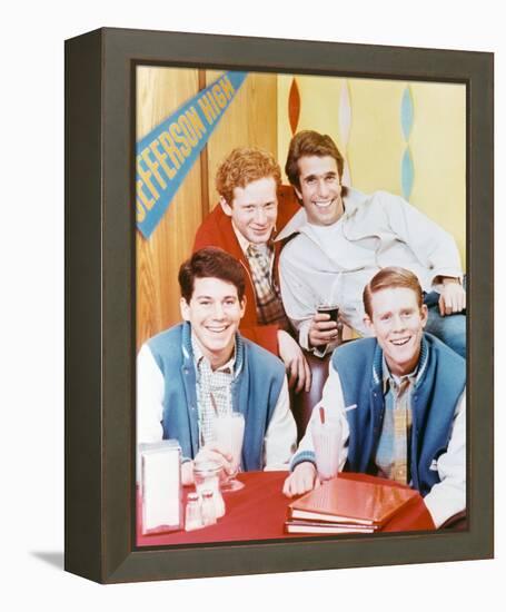 Happy Days-null-Framed Stretched Canvas