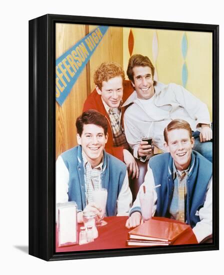 Happy Days-null-Framed Stretched Canvas