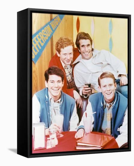 Happy Days-null-Framed Stretched Canvas