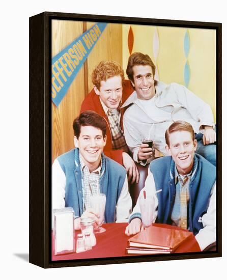 Happy Days-null-Framed Stretched Canvas