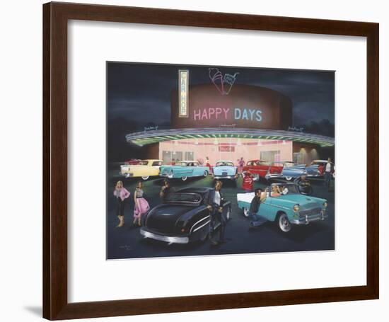 Happy Days-Geno Peoples-Framed Giclee Print