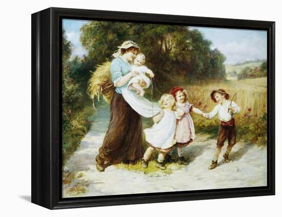 Happy Days-Frederick Morgan-Framed Premier Image Canvas