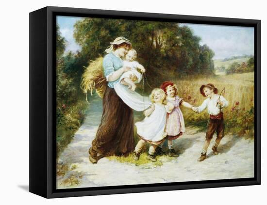 Happy Days-Frederick Morgan-Framed Premier Image Canvas