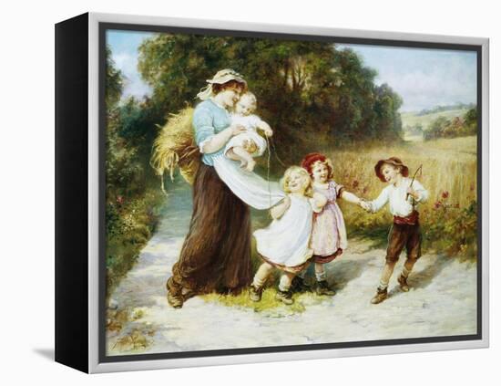 Happy Days-Frederick Morgan-Framed Premier Image Canvas