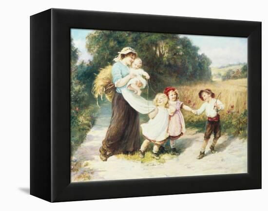 Happy Days-Frederick Morgan-Framed Premier Image Canvas