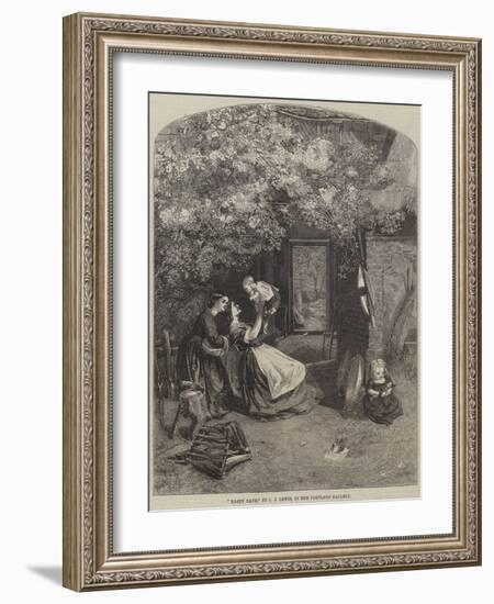 Happy Days-Charles James Lewis-Framed Giclee Print