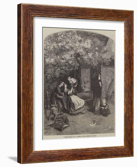 Happy Days-Charles James Lewis-Framed Giclee Print