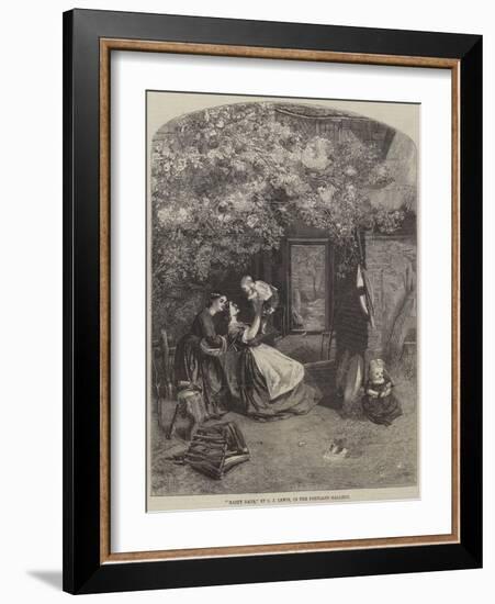 Happy Days-Charles James Lewis-Framed Giclee Print