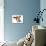 Happy Dog - Basset Hound With Ears Up-Willee Cole-Mounted Photographic Print displayed on a wall