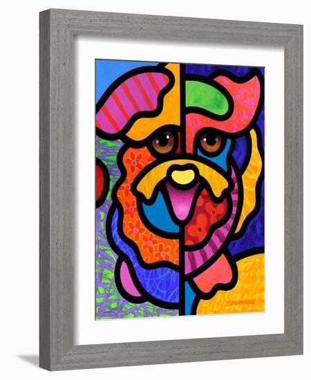 Happy Dog-Steven Scott-Framed Giclee Print