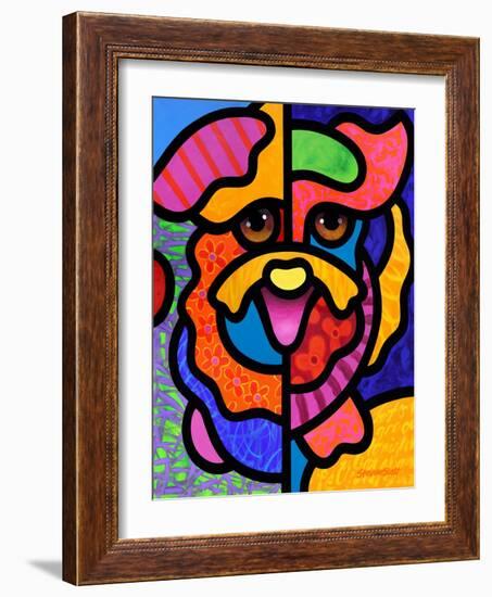 Happy Dog-Steven Scott-Framed Giclee Print