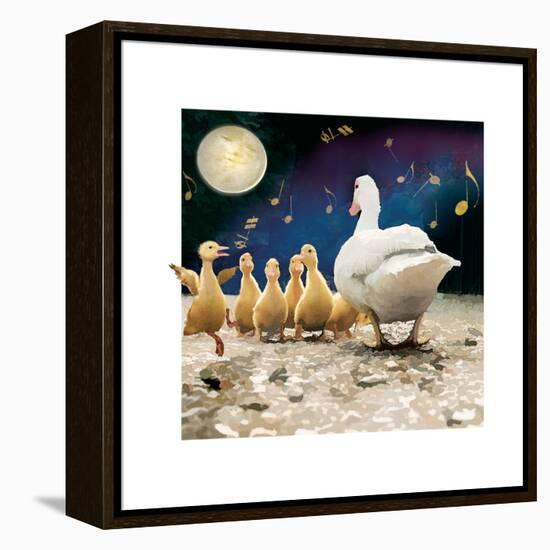 Happy Duckling-Nancy Tillman-Framed Stretched Canvas