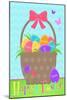 Happy Easter Basket-Anna Quach-Mounted Art Print