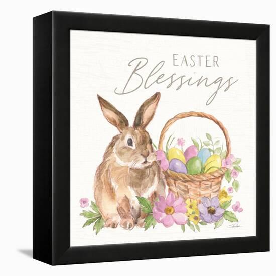 Happy Easter VI Bright-Silvia Vassileva-Framed Stretched Canvas