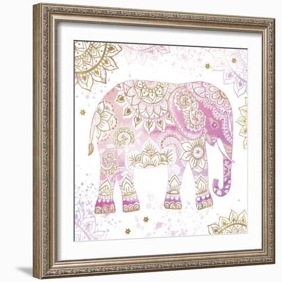 Happy Elephant-Sasha Blake-Framed Giclee Print