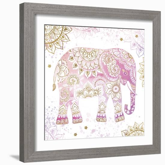 Happy Elephant-Sasha Blake-Framed Giclee Print