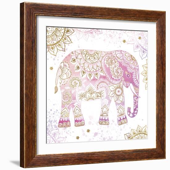 Happy Elephant-Sasha Blake-Framed Giclee Print