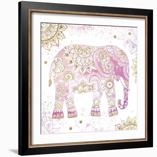 Happy Elephant-Sasha Blake-Framed Giclee Print