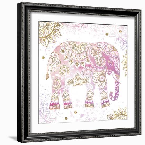 Happy Elephant-Sasha Blake-Framed Giclee Print