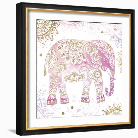 Happy Elephant-Sasha Blake-Framed Giclee Print
