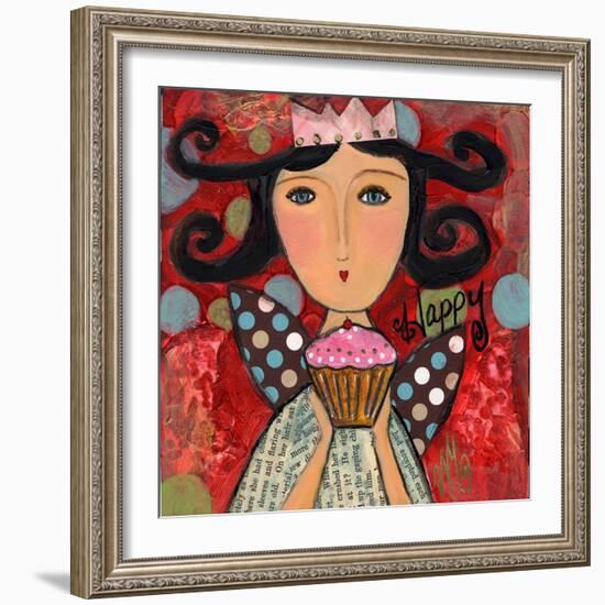 Happy Every Day Fairy-Wyanne-Framed Giclee Print