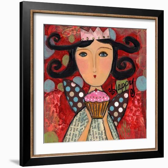 Happy Every Day Fairy-Wyanne-Framed Giclee Print