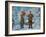 Happy Family. Kim Il-Sung and His Wife Kim Jong-Suk with Son Kim Jong-Il, 1960S-null-Framed Giclee Print