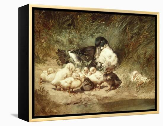 Happy Family-Norbert Schrodl-Framed Premier Image Canvas