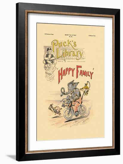 Happy Family-null-Framed Art Print