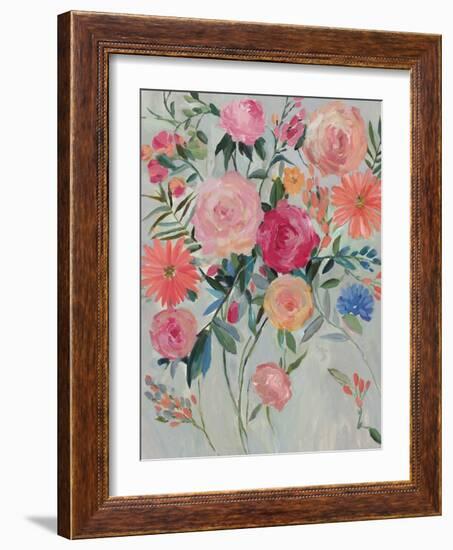 Happy Floral-Asia Jensen-Framed Art Print