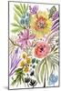 Happy Flowers II-Karen Fields-Mounted Art Print