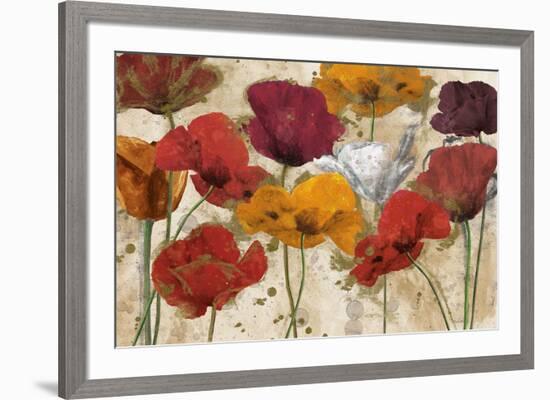 Happy Flowers-Katrina Craven-Framed Art Print