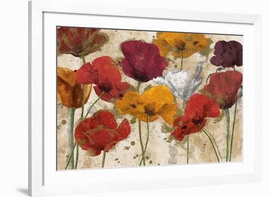 Happy Flowers-Katrina Craven-Framed Art Print