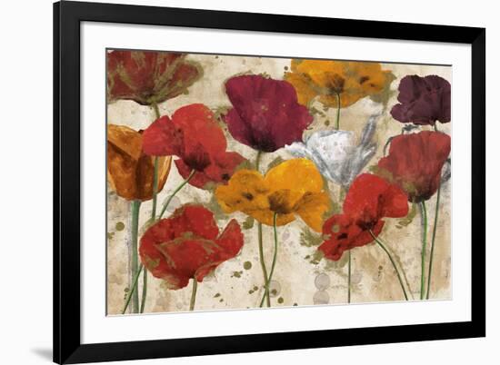 Happy Flowers-Katrina Craven-Framed Art Print