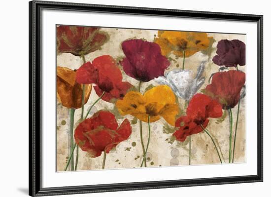 Happy Flowers-Katrina Craven-Framed Art Print