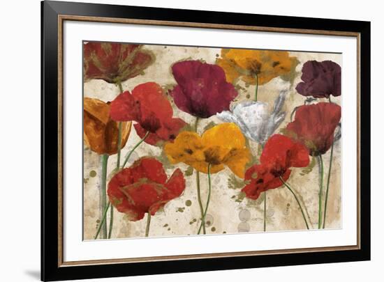 Happy Flowers-Katrina Craven-Framed Art Print