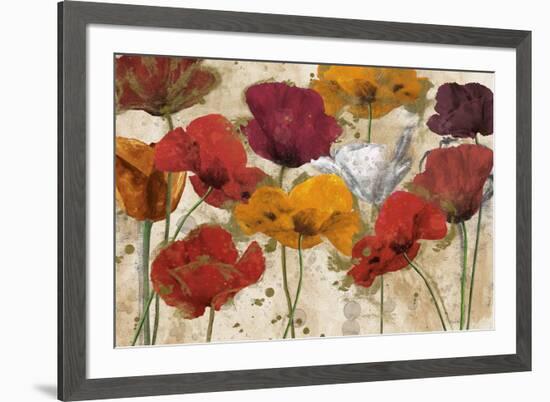 Happy Flowers-Katrina Craven-Framed Art Print