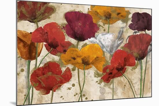 Happy Flowers-Katrina Craven-Mounted Art Print