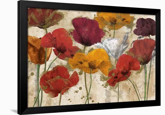 Happy Flowers-Katrina Craven-Framed Art Print