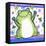 Happy Frog-Valarie Wade-Framed Premier Image Canvas