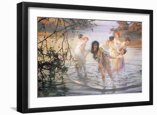 Happy Games, 1899-Paul Chabas-Framed Giclee Print