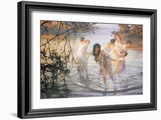 Happy Games, 1899-Paul Chabas-Framed Giclee Print