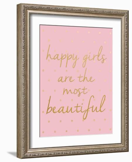 Happy Girls-Anna Quach-Framed Art Print