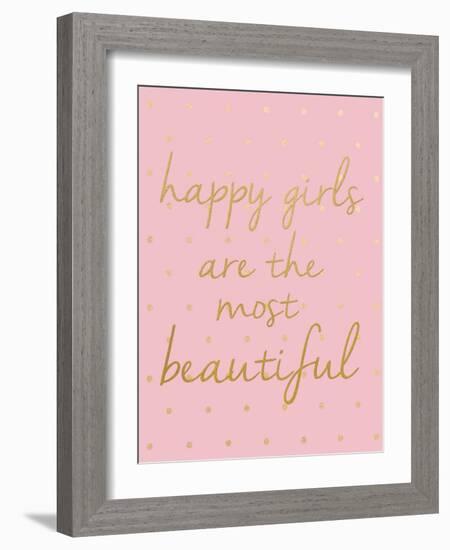 Happy Girls-Anna Quach-Framed Art Print