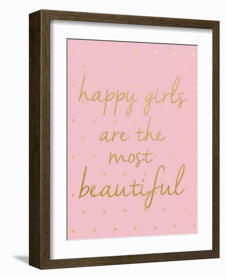 Happy Girls-Anna Quach-Framed Art Print