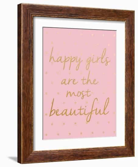 Happy Girls-Anna Quach-Framed Art Print