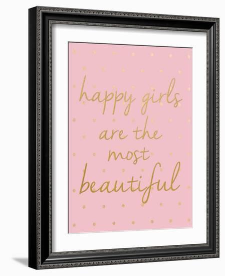 Happy Girls-Anna Quach-Framed Art Print